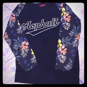 Floral sweatshirt